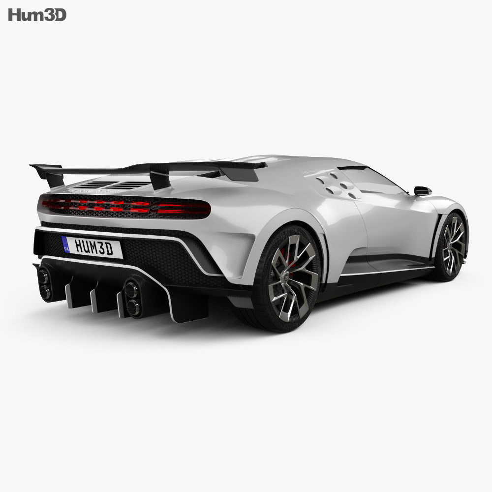 ブガッティ チェントディエチ 2023 3Dモデル - ダウンロード Sports