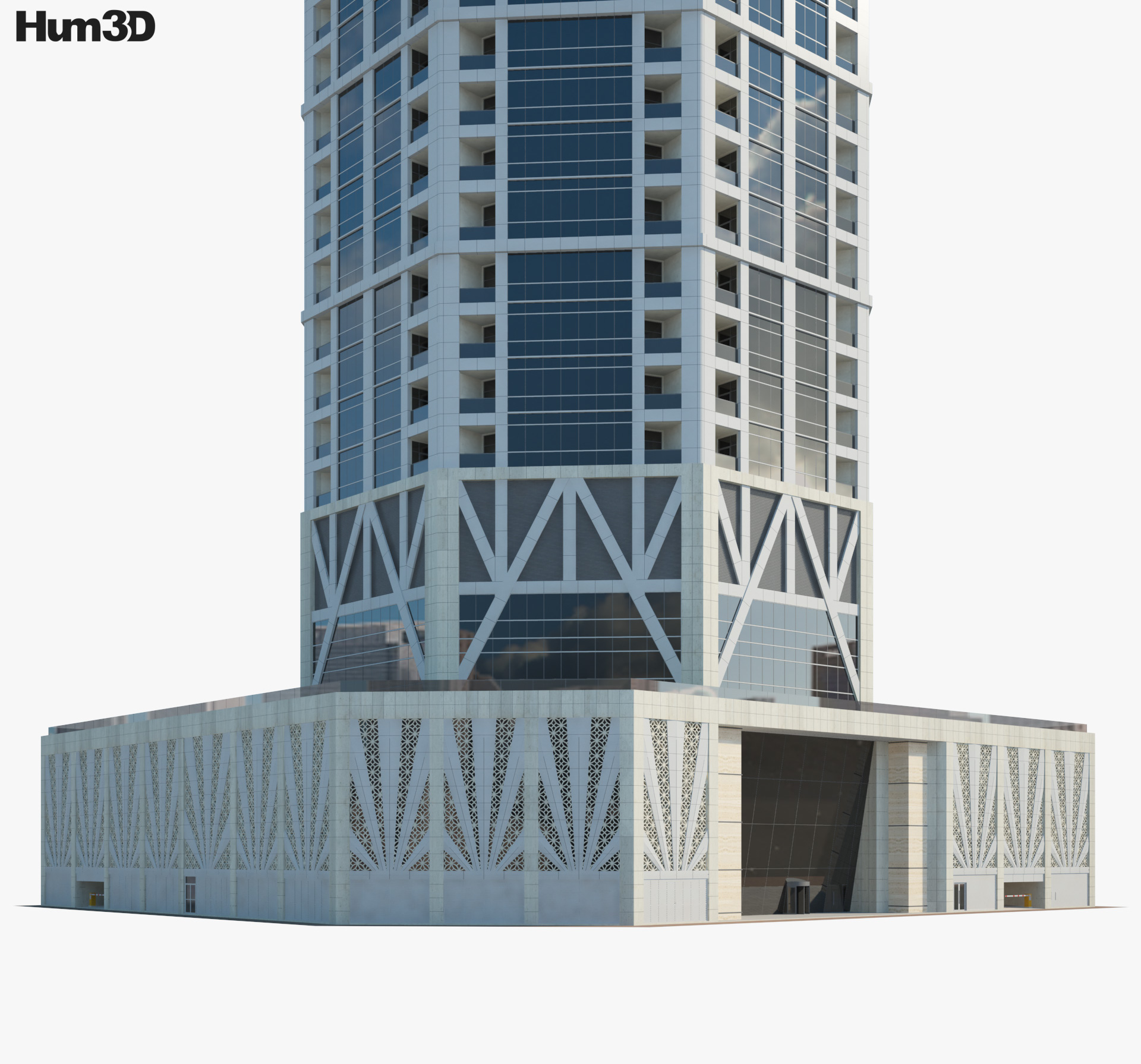 Menara 23 Marina model 3d