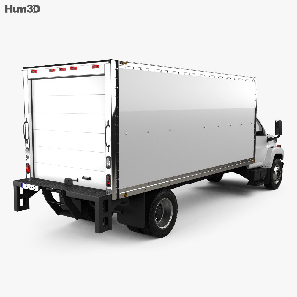 GMC Topkick C6500 Camião Caixa 2006 Modelo 3D - Baixar Camião no