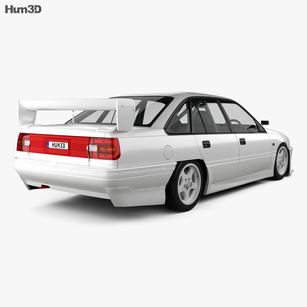 Holden Commodore Touring Car 1995 3D model - Download Sedan on 3DModels.org