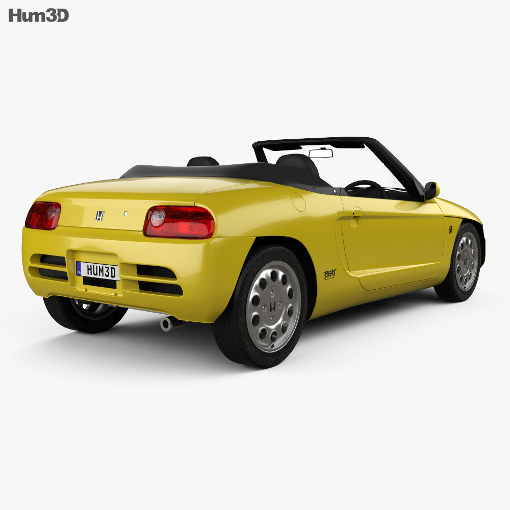 ホンダ ビート PP1 1995 3Dモデル - ダウンロード 1990-1999 オン