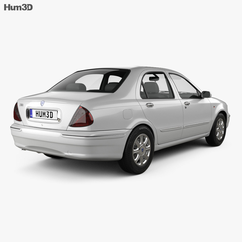 Lancia Lybra 2005 3D model - Download Sedan on 3DModels.org