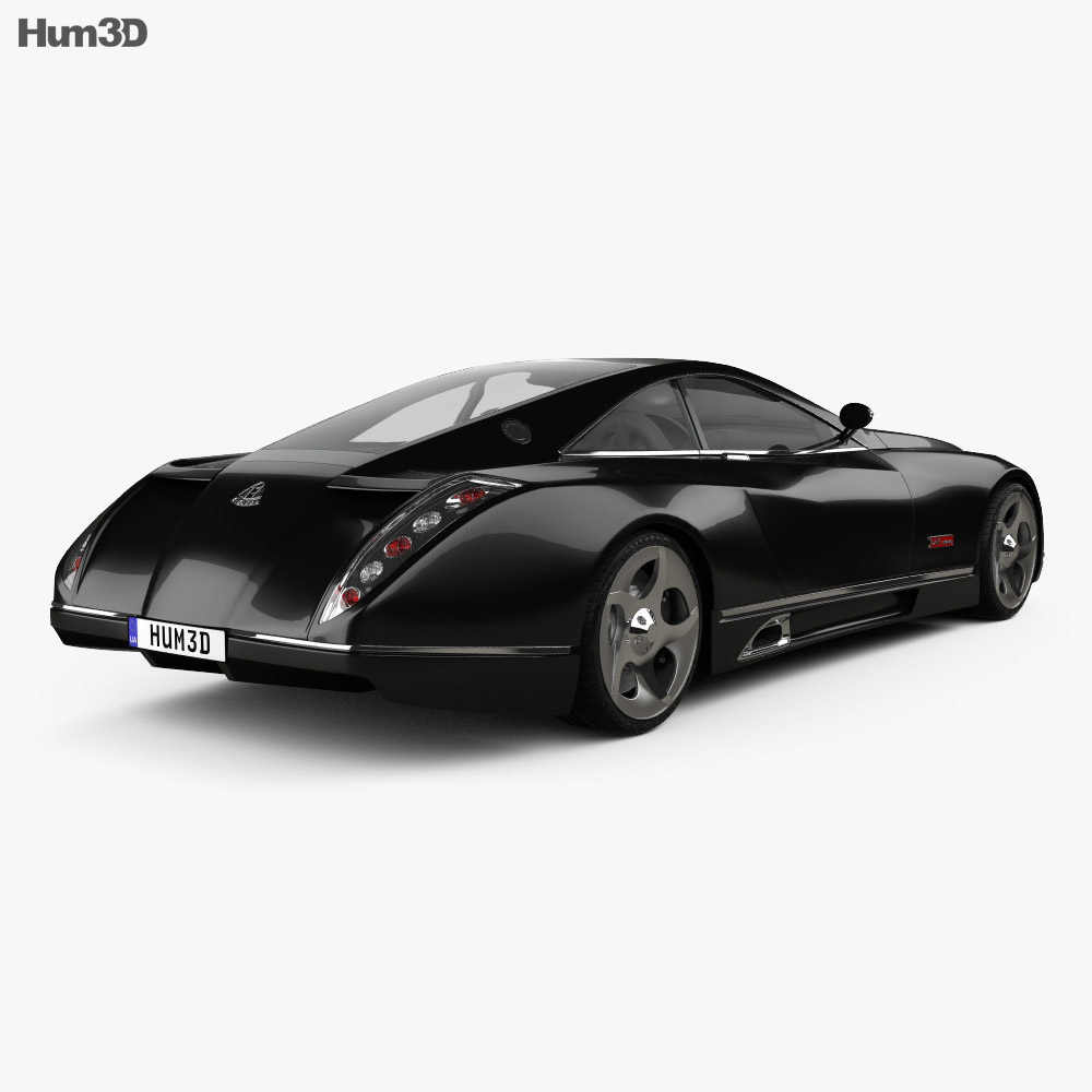 マイバッハ エクセレロ 2005 3Dモデル - ダウンロード Sports car オン
