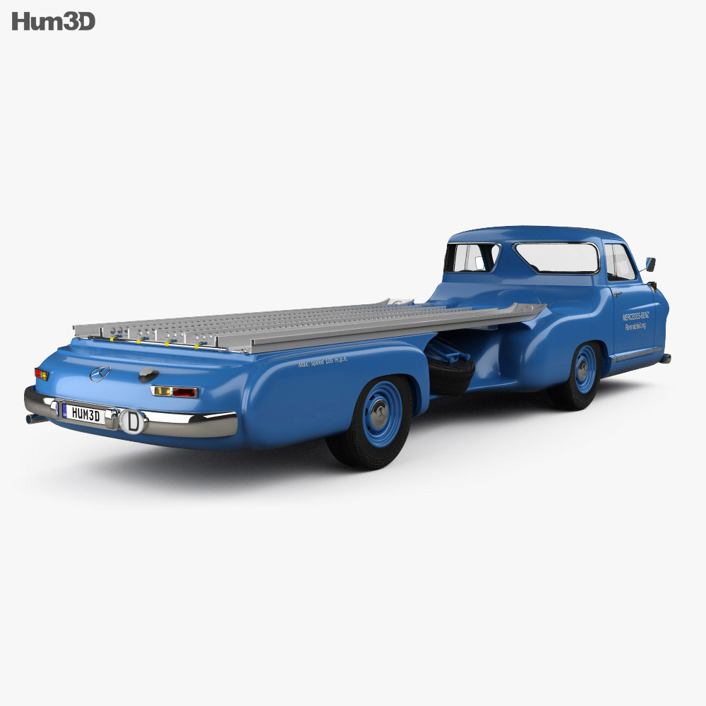 メルセデス・ベンツ ブルーワンダー レーシングトランスポーター 1954