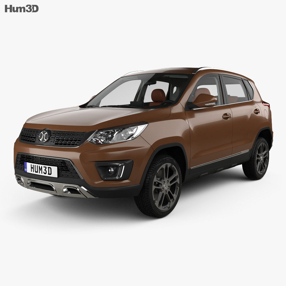 Senova X35 인테리어 가 있는 2019 3D 모델 - 다운로드 Crossover SUV on 3DModels.org