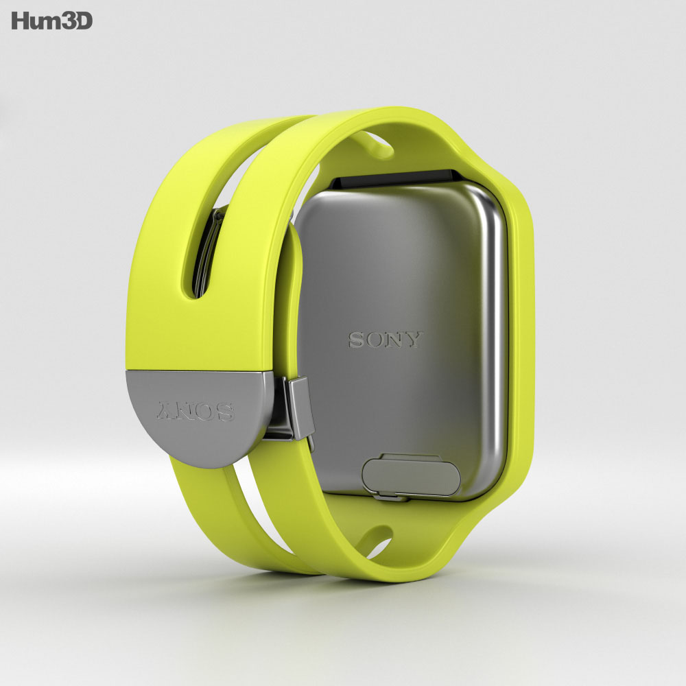Sony 0 SmartWatch - Yellow SWR50 3D Smart Smartwatch Download