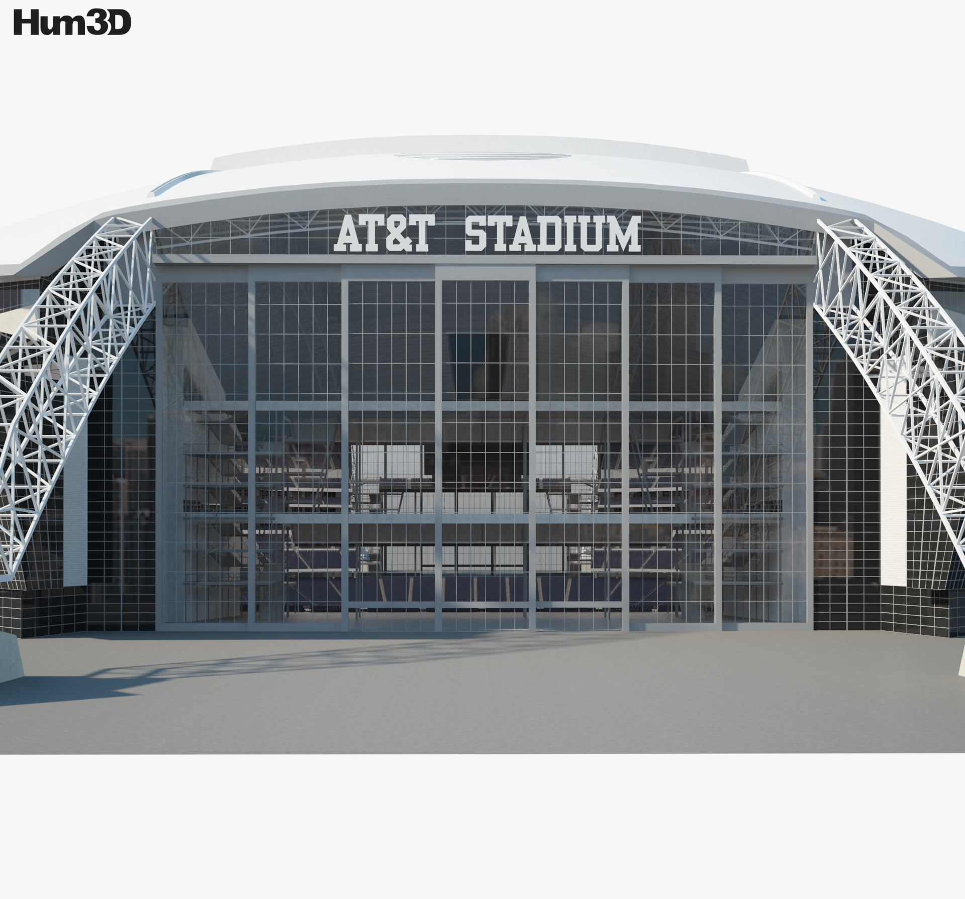 AT&T Stadium 3D model - Download Stadium on 3DModels.org